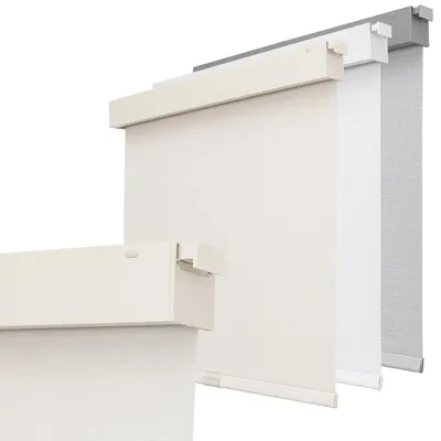 2025 Hot Selling Style High Quality Beige Color Manual Spring Easy Install No Drill Roller Blinds For Windows