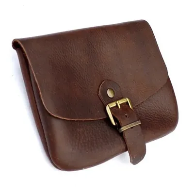 Mittelalterliche Renaissance Hexe Zauberer PU Gürteltasche Taille Münztasche Tasche Wikinger Ritter Cosplay Kostüm Steampunk Accessoire Geldbörse Image