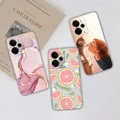 Custodia per Oppo Realme 14T 14X5G Simpatico cartone animato Bambina Gattino Modello Custodia protettiva antiurto in TPU trasparente ultra sottile