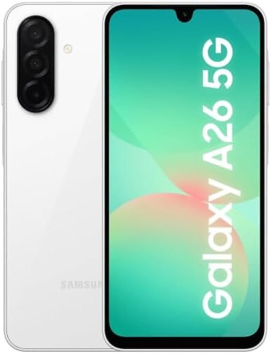 Samsung A266B Galaxy A26 5G 256GB 8GB RAM Dual Weiß EU Image