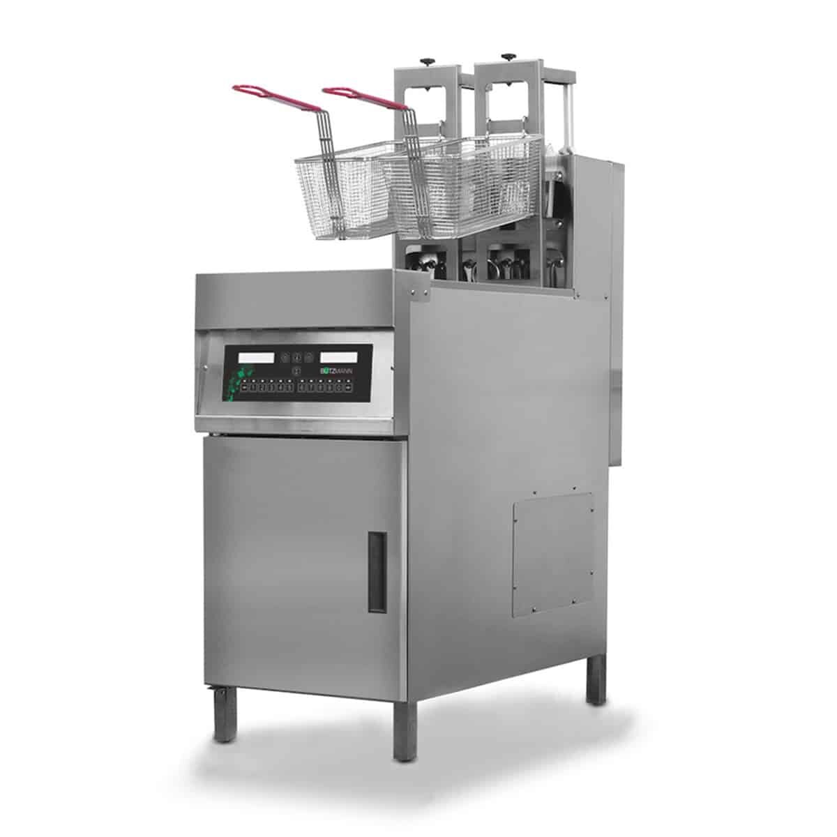 Automatische Fritteuse Bützmann 28L AUTO – 28 l Kapazität, 18 kW, unabhängiges Ablaufsystem, Edelstahl Image