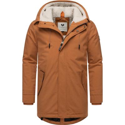 Kurzmantel RAGWEAR "Mr Smithem YOUMODO", Herren, Gr. XL (54), braun (mokka), Obermaterial: 100% Polyester, Innenfutter: 100% Polyester, Wattierung: 100% Polyester, casual, gerade Po-bedeckend, hoch geschlossener Ausschnitt, Langarm Ärmel ohne... Image