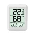 Termometro per interni ed esterni - Termometro igrometro digitale con ampio display lcd