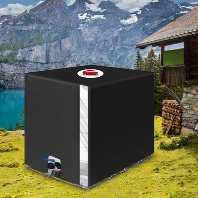 TEMU New Ibc Water Tank Cover 1000l Outdoor Water Bucket Cover - Suitable For Garden, Factory And Image