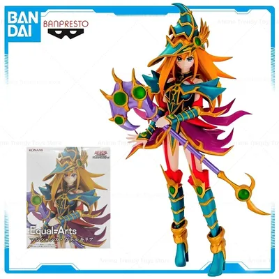 Auf Lager Original Anime Yu-Gi-Oh! Spielzeug Equal Arts Magician Girl KONAMI Figur Modell Image