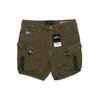 G Star RAW Damen Shorts, Gr. 24, grün, Baumwolle