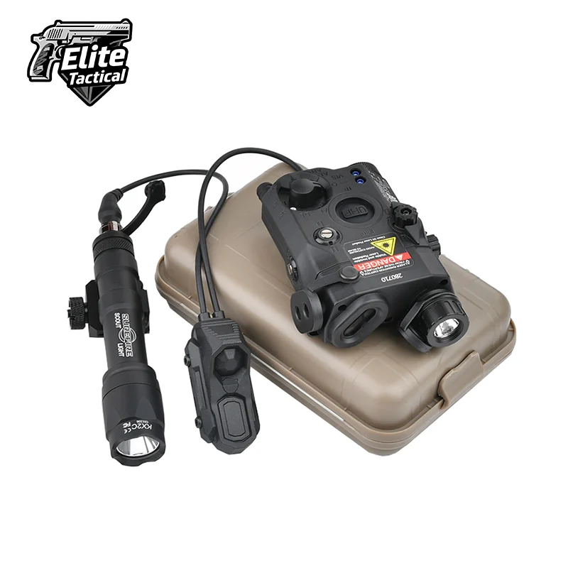 WADSN Tactic PEQ-15 PEQ 15, roter/grüner/blauer Laser, Surefi M300A/M600C Taschenlampe, AXON Fernsitz-Infrarot-Fülllicht Image