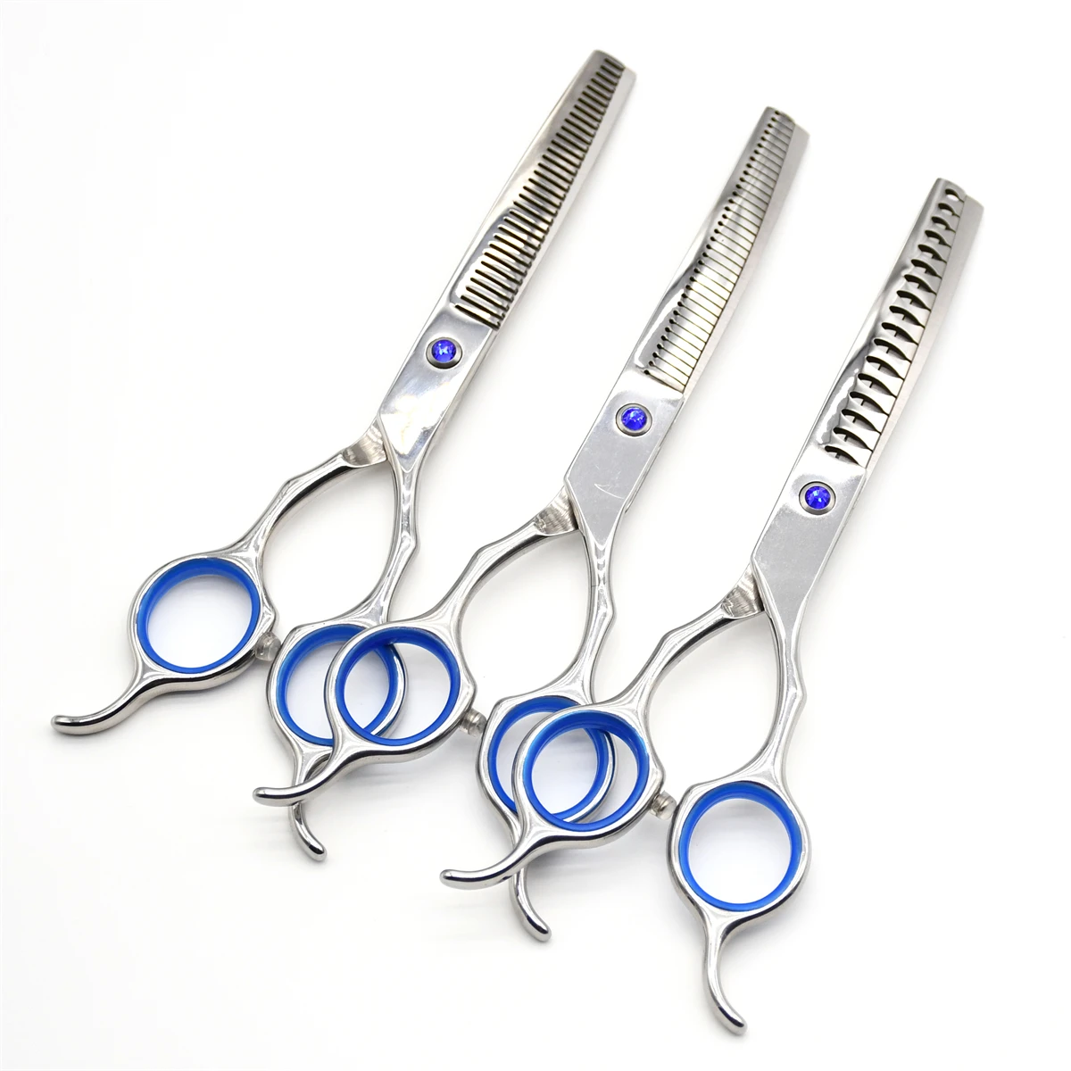 Hund Pflege Schere 6,5 "Japan Edelstahl Gebogene Ausdünnung Schere Biegen Chunker Schere Hundesalon Schere Dropshipping Image