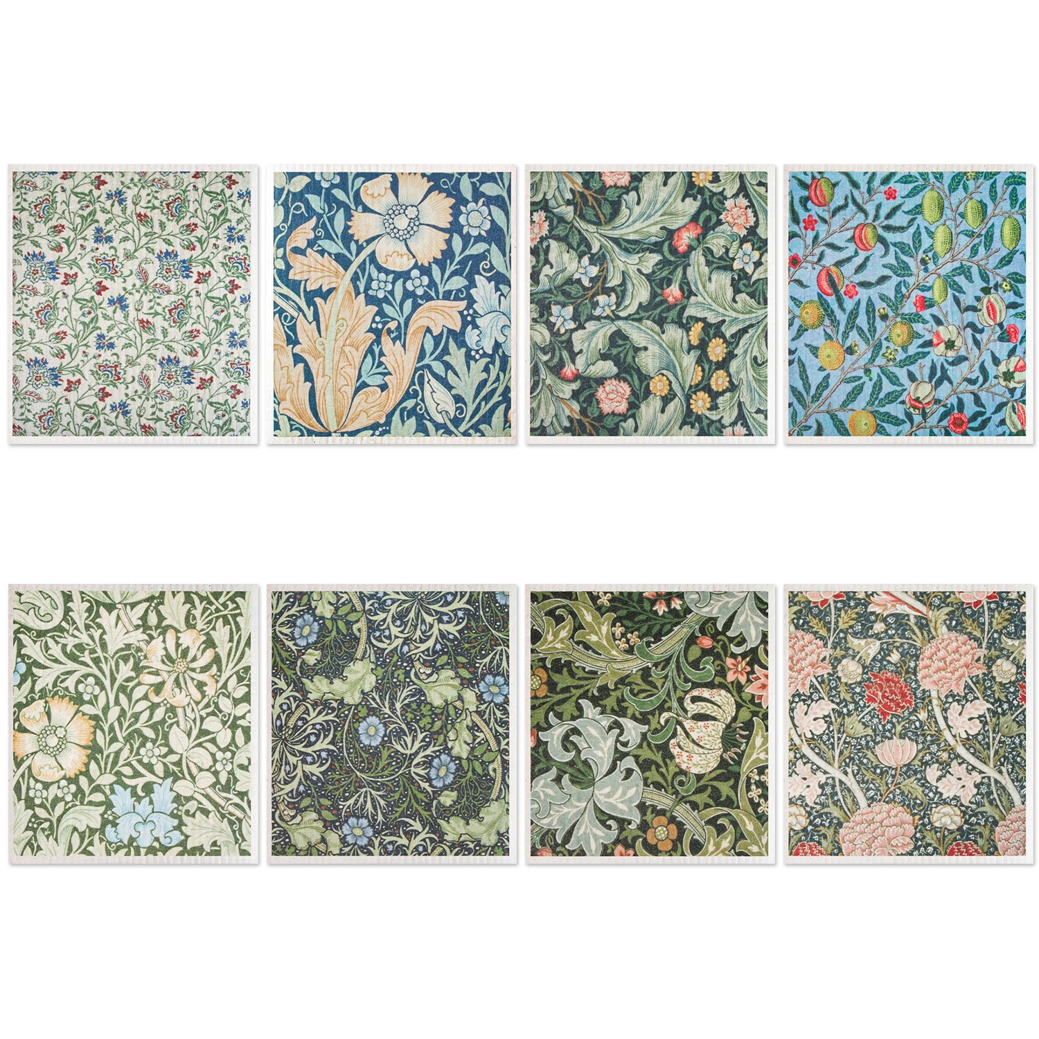 8PCS Swedish Dishcloths for Kitchen Absorbent Sponge and Quick-Drying Kitchen Dish Rags Reusable Soft Kitchen Towels Dish Cloths