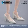 ZY1046 1/6 Frauen Soldat Schuhe Elegante Spitz High Heels Büro Schuhe Zubehör Fit 12 Zoll Action Figur Körper