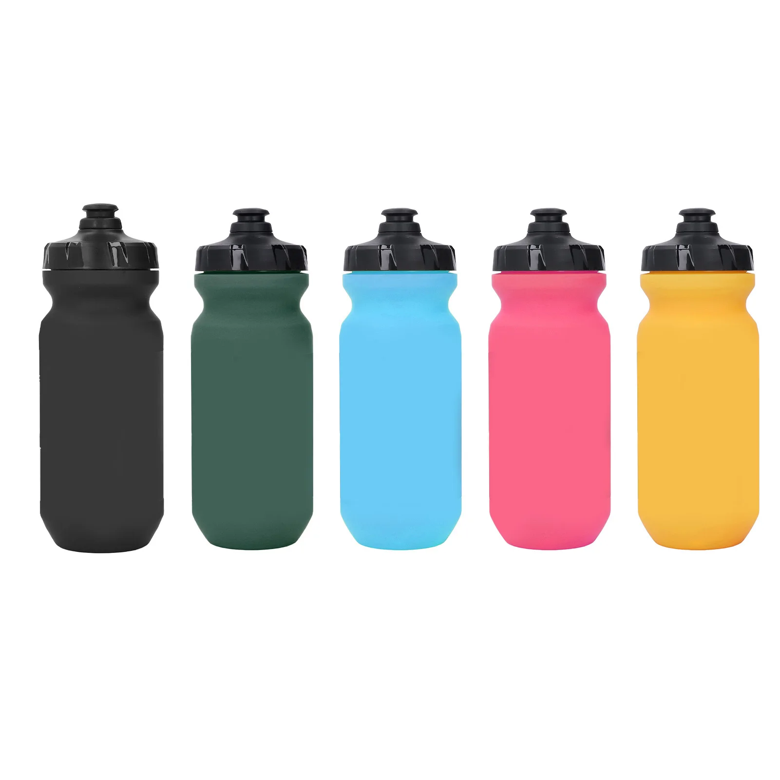 Fahrrad-Wasserflasche, 610 ml, großes Fassungsvermögen, tragbar, PP, Radfahren, Sport, Quetschflasche für Outdoor-Radfahren, Wasserflasche, Sportflasche Image