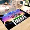 Fortnites Carpet Non-slip Bathroom Rug Fortress Night Rectangle Flannel Bath Mat Cartoon Kitchen Living Room Door Rug Kids Gift