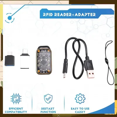 Chameleon Ultra Upgrade Smart Chip Reader+5XCUID Keychain 125K 13.56Mhz Card Decode Duplicator RFID
