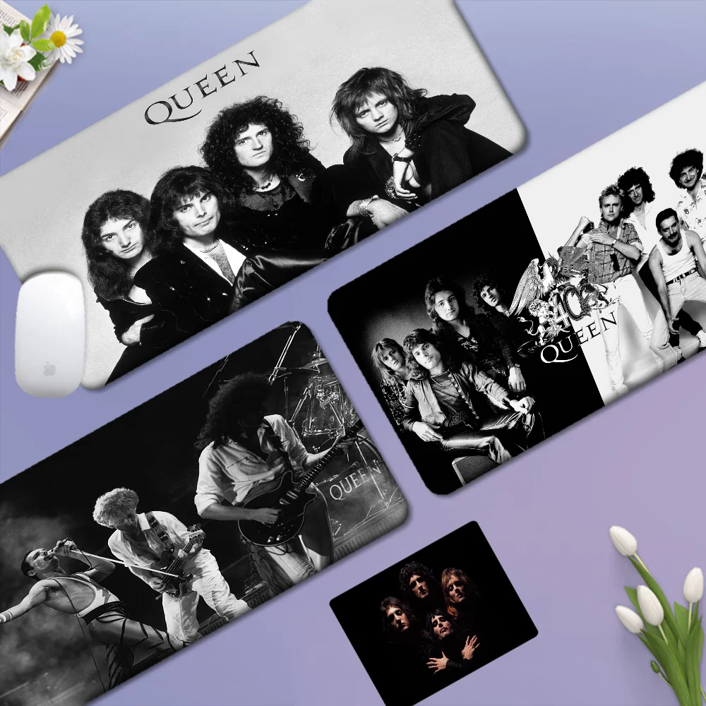 Fashion Band Queen Freddie Mercury INS Tide Großes verdicktes Mauspad Übergroße Gaming-Tastatur Notebook-Tischmatte für PC-Tisch Image
