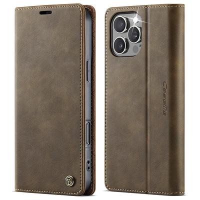 Phone Case For iPhone 17 Air iPhone 16 15 14 Pro Max Plus iPhone 16e iPhone 13 12 11 Pro Max Mini Magnetic Adsorption Wallet Case Flip Cover Magnetic Full Body Protective Kickstand TPU PU Leather