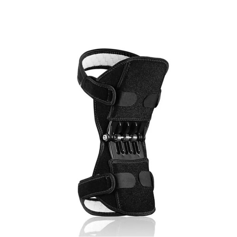 Breathable Non-Slip Joint Support Knee Pads, Knee Booster Brace Joint Support Spring Stabilizer Pad Power Lift Knee Brace Weak Old Legs Sports Climbing Mountains Stairs