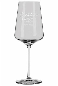 Weinglas Weißwein Genuss & Design Henri Matisse