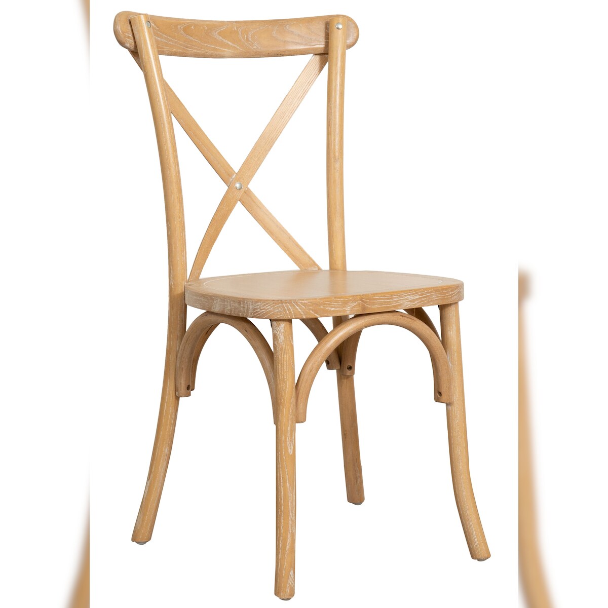 BISCOTTINI INTERNATIONAL ART TRADING Biscottini Holzstuhl 88x42x43 cm | Stapelbarer Stuhl | Küchenstühle Made in Italy | Esszimmerstuhl | Gartenstühle | Vintage Thonet Stuhl Image