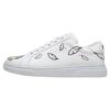 Sneaker DOGO "Ace Low-Top Sneaker Feeling-Happy Damen Sneaker", Damen, Gr. 40, Normalschaft, weiß, Lederimitat, casual, Schuhe, Handgefertigt