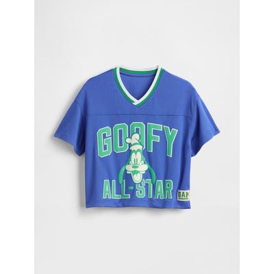 Gap Blue Goofy Disney Mesh Jersey Short Sleeve T-Shirt (6mths-5yrs)