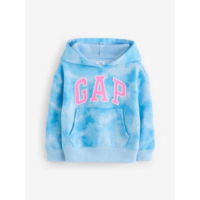 Gap Blue Tie-Dye Vintage Relaxed Hoodie (4-13yrs)