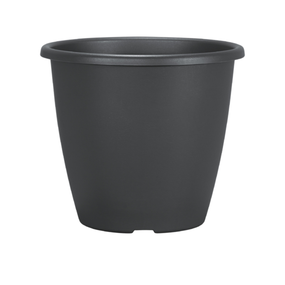 Geli Pflanztopf Nevada Anthrazit Ø 24 cm – Robuster Kunststoff Image