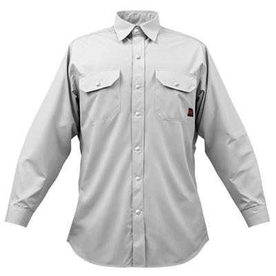 UIMOSO FR Shirts for Men, 7oz. Flame Resistant Welding Jacket, Machine Washable Cotton Heat-Resistant Welding Shirt