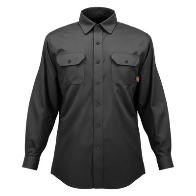 UIMOSO FR Shirts for Men, 7oz. Flame Resistant Welding Jacket, Machine Washable Cotton Heat-Resistant Welding Shirt