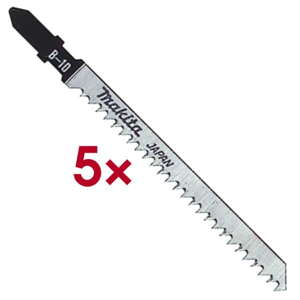 makita Stichsägeblätter »A-85628« 5 Stück braun Image