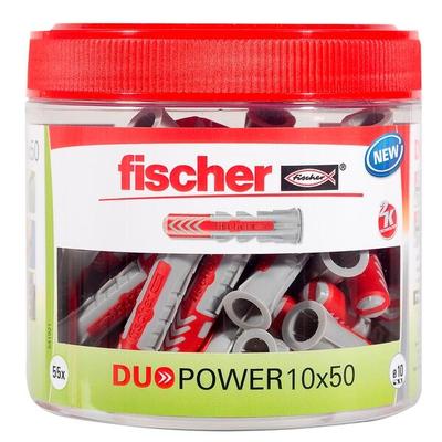 fischer Universaldübel-Sortiment »DuoPower 10x50 Dose 2K« 55 Stück Image