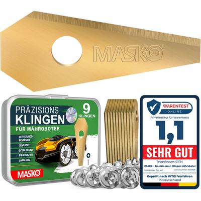 Ersatzmesser Klingen für Mähroboter Rasenmäher Messer universal inkl. innovativen Schrauben Image