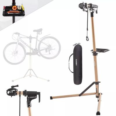 Arebos - Fahrradmontageständer Profi Reparaturständer Aluminium für Fahrräder Mountainbikes E-Bike Image