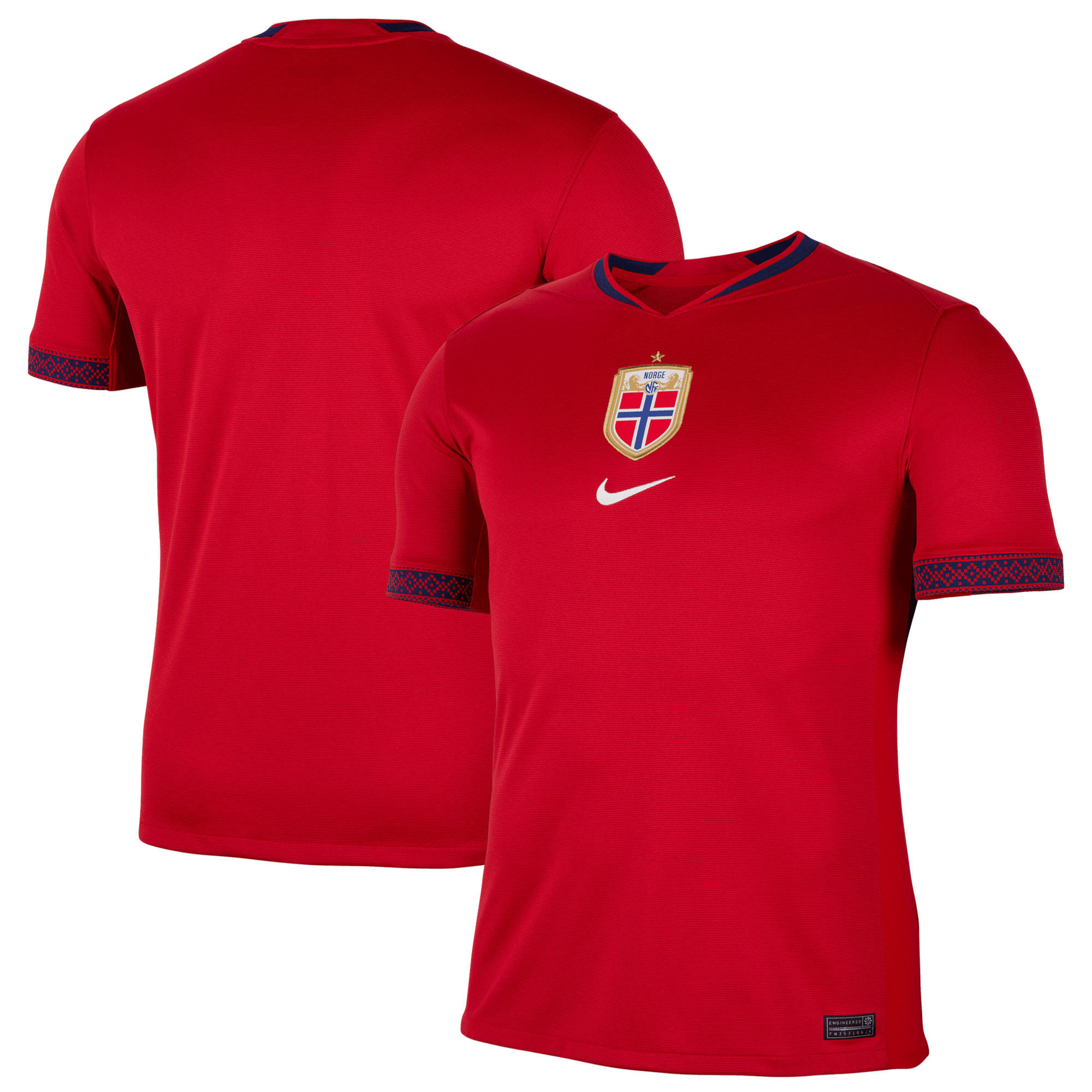 Norwegen Damen Nike Stadium Heimtrikot 2025 Image