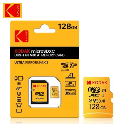 TEMU Kodak Memory Cardxc Ultra 512gb, 256gb & 128gb Class 10 V30 Memory Cards - Suitable For Smartphones And Cameras, Durability, Kodak Image