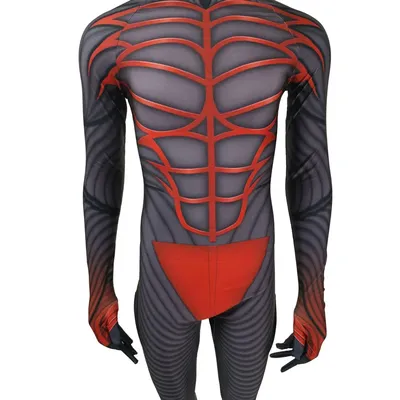 Superheld Cosplay Kingdom Hearts Vanitas Männer Kostüm Halloween Overalls Zentai Plugsuit Party Body Image