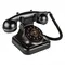 Verkauf Retro-Festnetztelefon, altmodische Vintage-Festnetztelefone mit klassischer Metallklingel, Retro-Telefon für das Heimbüro