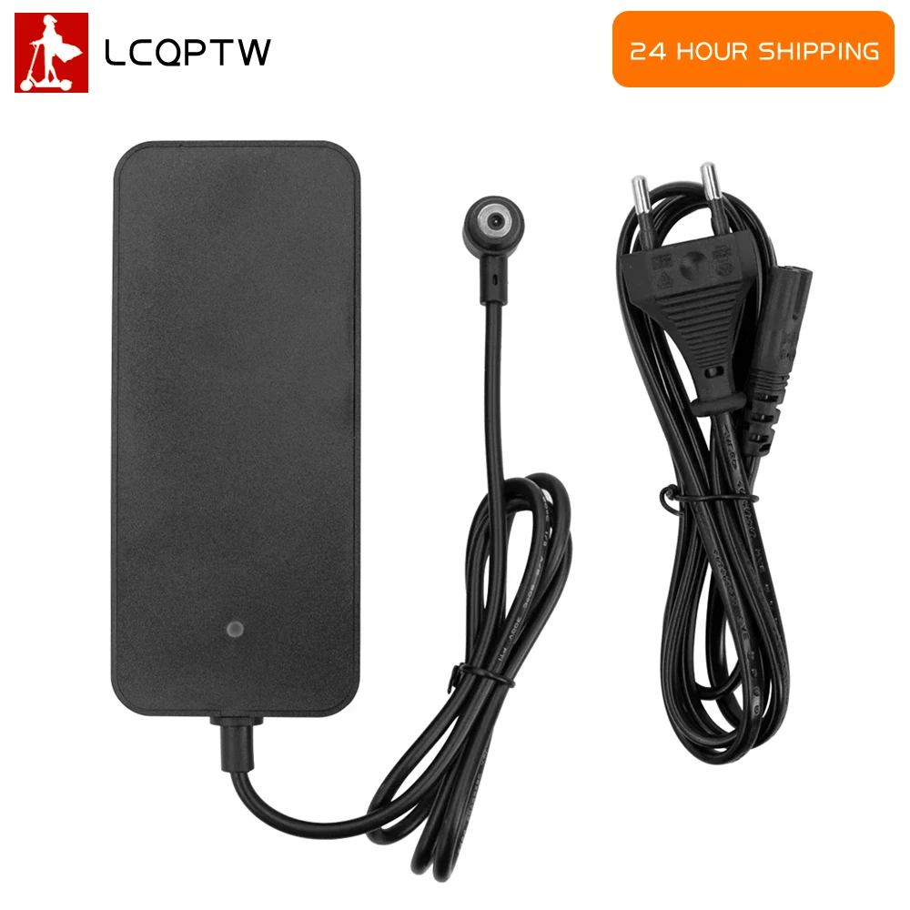 EU Stecker 41 V 2A Batterie Ladegerät Für Xiaomi 4 Mi4 4Pro Elektrische Roller High-speed Batterie Lade power Adapter Kabel Teile Image