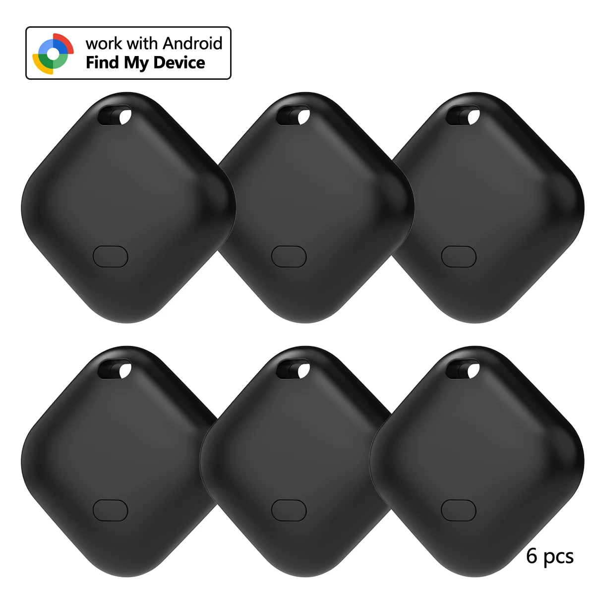 Mini-GPS-Tracker-Tag für Android-System Google Find My Device Tragbarer Locator Schlüsseltasche Anti-Lost Smart Bluetooth Tracker Image