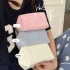 Einfache Make-up-Tasche Kissen Stift Tasche hohe Erscheinung Ebene Frauen große Kapazität Kissen beutel tragbare Aufbewahrung tasche