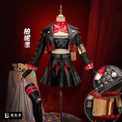 Burnice Whita Cosplay Spiel Zenless Zone Zero Anime Frauen Sexy Uniform Rollenspiel Kleidung Image