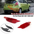 Sinistra Destra Paraurti Posteriore Riflettore Luce Paraurti Posteriore Riflettore Luce Fendinebbia Montaggio per Ford Fiesta Mk6 Mk7 Parti di Ricambio