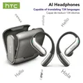 Auricolari Bluetooth V6.0 HTC NE23 OWS Cuffie wireless sportive Auricolari traduttore AI a lunga durata Comodo gancio per l'orecchio ultraleggero