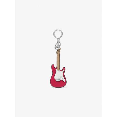 Michael Kors Guitar Bag Charm Red One Size