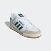 Sneaker ADIDAS ORIGINALS "CONTINENTAL 80 STRIPES", Gr. 37, cloud weiß, collegiate grün, chalk weiß, Baumwolle, sportlich, Schuhe