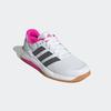 Trainingsschuh ADIDAS PERFORMANCE "DROPSET BASE-TRAININGSSCHUHE", Gr. 42,5, cloud weiß, grau five, shock pink, Textil, sportlich, Schuhe