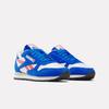 Sneaker REEBOK CLASSIC "CLASSIC LEATHER", Gr. 42, chalk, optimum blau, vector rot, Leder, Textil, Synthetik, sportlich, Schuhe