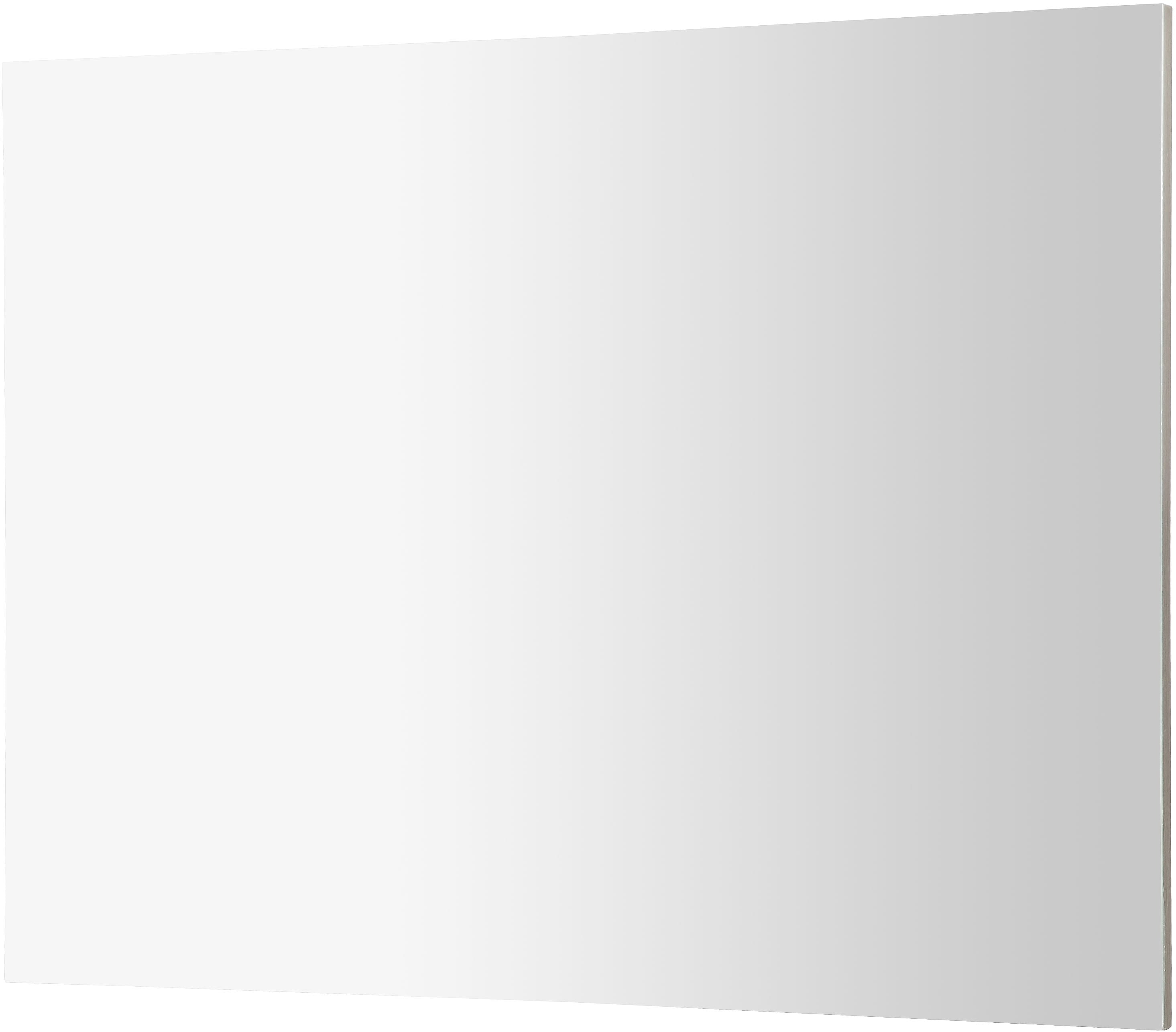 Badspiegel WELLTIME "Florenz", grau, B:80cm H:60cm T:1,8cm, MDF, Spiegel, Badspiegel, in drei Breiten (60cm,80cm,100cm)