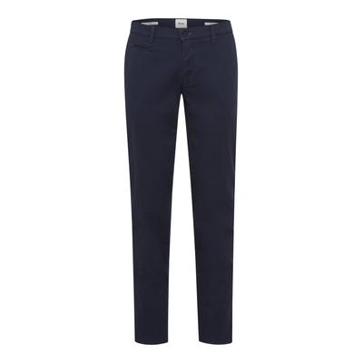 Chinohose BRAX "Style FABIO IN", Herren, Gr. 35, Länge 32, blau (nachtblau), 98% Baumwolle, 2% Elasthan, Hosen Image