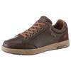 Sneaker SKECHERS "CAVELL-SPARKMAN", Herren, Gr. 48,5, braun, Lederimitat, sportlich, Schuhe, Freizeitschuh, Halbschuh, Schnürschuh aus wasserabweisendem Material