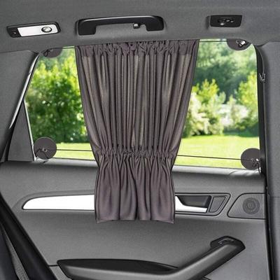 Baby-Auto-Sonnenschutz 65 x 50 cm – Auto-Vorhang mit Saugnapf – UV-Schutz – ideal für große Image